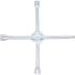 Clé en Croix VP pour Voitures - 17 x 19 x 21 x 12,5 mm (1/2) - Acier Résistant - Prise Polyvalente et Durable - D-Work