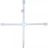 Clé en Croix PL 24 x 27 x 32 x 20 mm (3/4) Outil Polyvalent pour Véhicules Poids Lourds, Acier - D-Work