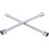 Clé en Croix VP pour Voitures - 17x19x21x12,5 mm (1/2 ) - Acier Résistant - Prise Polyvalente et Durable - BGS