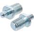 Paire de Tenons D.5 mm - Fixation Précise et Durable, Acier - D-Work