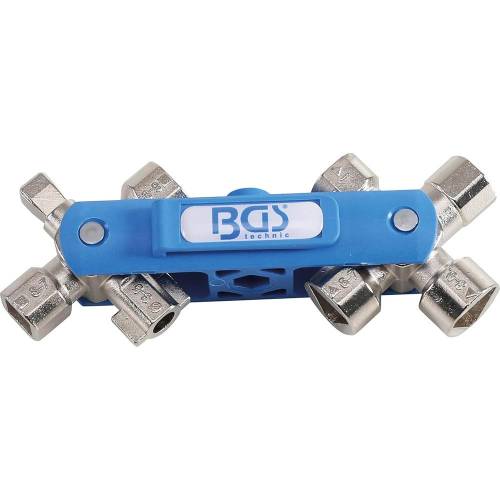 Clé Universelle SuBMaker Quadro 10 en 1 - 16,0x8,5x2,5 cm - Multifonction, Pratique et Polyvalente - BGS