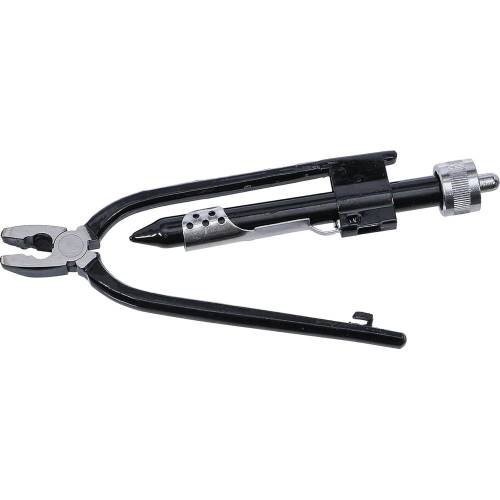 Pince à Fileter 200 mm - Avec Ressort - Précision et Confort d Utilisation, Acier, Pro - D-Work