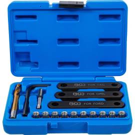 Kit de Réparation Filet de Frein M9 x 1,25 - 16 pcs - Réparation Fiable et Pratique, Acier, Pro - D-Work