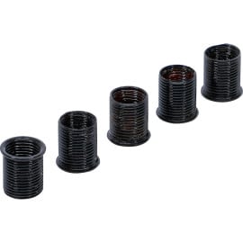 Inserts Taraudés M14 x 1,25 mm - 19 mm, Lot de 5 - Fixation Fiable et Durable - BGS