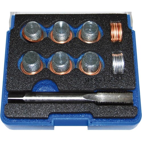 Kit de Réparation pour Carters M14 x 1,25 mm - Réparation Fiable et Pratique, Acier, Pro - D-Work