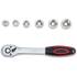 Coffret de Douilles 7 pcs 8-19 mm 3/8 - Acier Résistant - Précision et Polyvalence, Pro - D-Work