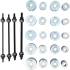 Coffret d Extraction de Roulements et Silentblocs 24 Pièces - 4 Vis Incluses - Outil Complet pour Réparations Mécaniques - BGS