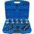 Coffret d Extraction de Roulements et Silentblocs 24 Pièces - 4 Vis Incluses - Outil Complet pour Réparations Mécaniques - BGS