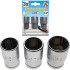 Jeu de Douilles 12,5 mm (1/2) 15-17-19 mm - 3 pcs - Acier Résistant et Pratique pour Mécanique - D-Work