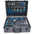 Caisse à Outils 149 pcs - 46 x 17.8 x 53.1 cm - Ensemble Complet et Robuste, Plastique, Pro - D-Work