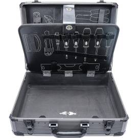Valise Vide Aluminium 38x16.7x46.4 cm - Légère et Robuste - Protection et Transport Sécurisé - D-Work