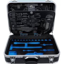 Valise Vide en Plastique ABS - 18,7x38,2x47,6 cm - Légère et Robuste - BGS