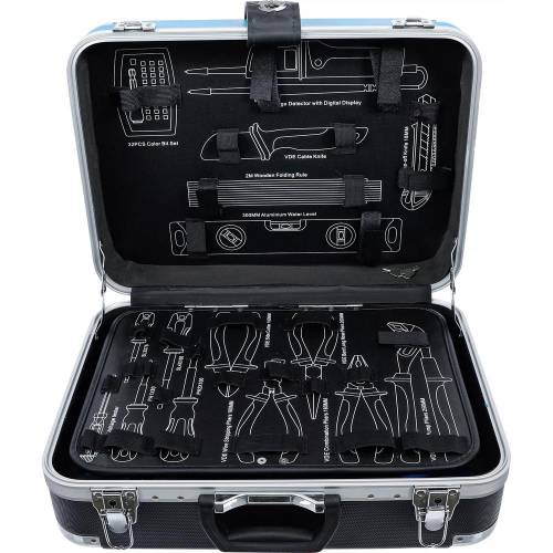 Valise Vide en Plastique ABS 40x20x49 cm - Légère et Robuste - - BGS