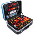 Caisse à Outils pour Électricien 118 pcs - Robuste et Complète - Acier, Pro - D-Work