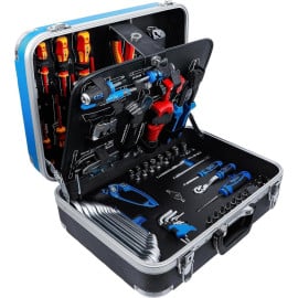 Caisse à Outils pour Refroidissement et Climatisation - 86 Pièces - Kit Complet et Organisé - BGS