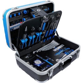 Caisse à Outils Universelle 106 pcs - Compacte 18 x 33 x 45 cm - Outils Variés et Pratiques, Plastique - D-Work