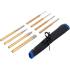 Jeu de Chasse-Goupilles 150 mm - 8 pcs avec Burins et Pointeaux - Précision et Robustesse, Acier - D-Work