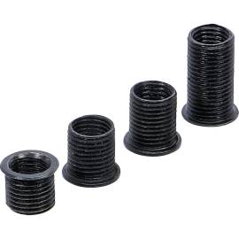 Inserts de Rechange M8 x 1,0 mm - Lot de 4 pcs - Compatible Art. 167 - Fixation Fiable et Durable - D-Work