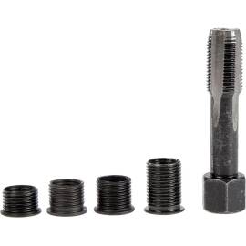 Kit de Réparation Filet de Bougie M12 x 1,25 mm - 5 Pièces - Réparation Précise et Durable - - BGS
