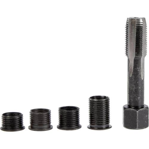 Kit de Réparation Filet de Bougie M12 x 1,25 mm - 5 pcs - Réparation Précise et Durable - Acier - D-Work