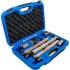 Mallette de Tas et Marteaux de Carrosserie 7 pcs - Outils Robustesse et Précision - Acier, Pro - D-Work