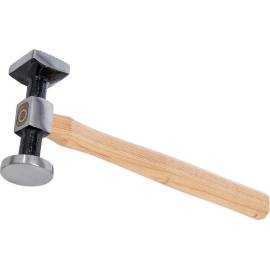Marteau de Carrossiers - Tête Ronde et Plate / Tête Carrée Plate - - Précision et Polyvalence - BGS