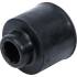 Bouton-Poussoir Caoutchouc - Ø5,7x6,2x5,7 cm - Résistant et Ergonomique - Commande Facile - BGS
