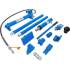 Coffret de Vérins Hydraulique 10 t - 39,3 x 17,4 x 93 cm - Puissance et Robustesse, Acier, Pro - D-Work