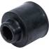 Bouton-Poussoir Caoutchouc - Ø5,7x6,2x5,7 cm - Résistant et Ergonomique - Commande Facile - BGS