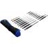 Jeu de Chasse-Goupilles 18 pcs 100-150-200 mm - Pointeau Inclus - Précision et Polyvalence, Acier - D-Work