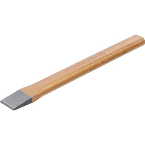 Burin Plat 25x250 mm - Acier Trempé - Précision et Robustesse pour Travaux de Démolition - BGS