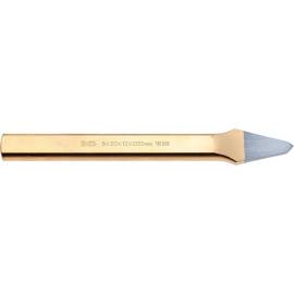 Burin Cruciforme 6x200 mm - Acier Trempé - Précision et Durabilité - BGS