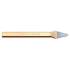 Burin Cruciforme 6x200 mm - Acier Trempé - Précision et Durabilité - BGS