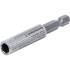 Porte-embout Magnétique Extra Fort 60 mm - Six Pans Intérieurs 6,3 mm (1/4 ) - Fixation Sécurisée et Pratique - BGS