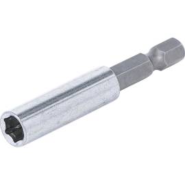 Porte-embout Magnétique 60 mm - Poussée Six Pans Intérieurs 6,3 mm (1/4 ) - Précision et Maintien Fiable - BGS