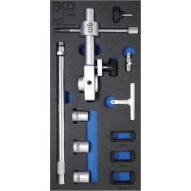 Insert Jeu de Lèvres Soupapes - 15 Pièces - Kit Complet pour Réparation Moteur - - BGS