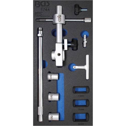 Insert Jeu de Lèvres Soupapes - 15 pcs - Kit Complet pour Réparation Moteur - Caoutchouc - D-Work