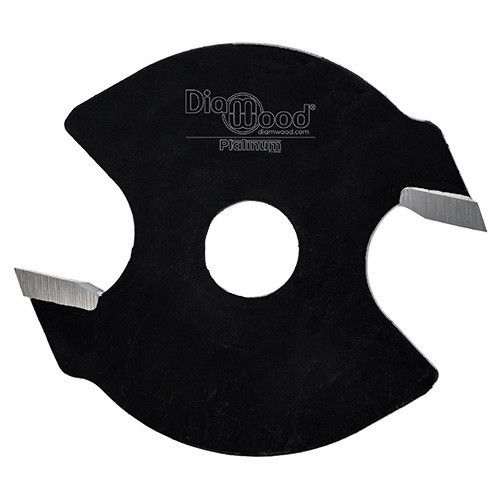 Disque à rainer D. 40 x ép. 3 x Al. 6,35 mm x Z2 - Diamwood Platinum