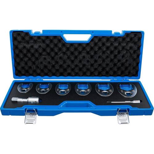 Jeu de Clés Col de Cygne 12,5 mm (1/2 ) - 20 mm (3/4 ), 8 Pièces - Acier Résistant, Précision et Confort d Utilisation - BGS