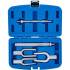 Jeu de Chasses Rotules et de Montage 5 pcs - Outils Précis et Robustes - Montage Facilité, Acier - D-Work