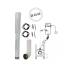 Chasse-tête Sphérique - Ouverture 28 mm - Précision et Robustesse, Acier, Pro - D-Work