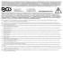 Serre-Joints 230 mm - Acier, Précision et Robustesse - - BGS