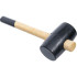 Maillet Caoutchouc Tête 64 mm - 660 g, 115x70x339 mm - Résistant et Pratique pour Bricolage - BGS