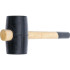 Maillet Caoutchouc Tête 64 mm - 660 g, 115x70x339 mm - Résistant et Pratique pour Bricolage - BGS