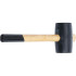 Maillet Caoutchouc Tête 64 mm - 660 g, 115x70x339 mm - Résistant et Pratique pour Bricolage - BGS