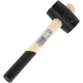 Maillet Caoutchouc Tête D.55 mm - Usage Polyvalent et Protection des Surfaces, Plastique - D-Work