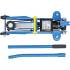 Cric Rouleur Hydraulique 2 Tonnes - 24,5x14,8x49,6 cm - Robuste et Pratique - BGS