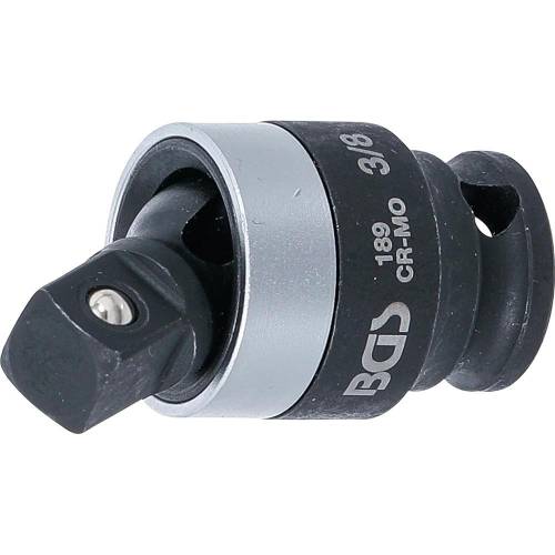 Cardan à Choc 10 mm (3/8) - Acier Résistant - Transmission Puissante et Fiable, Pro - D-Work