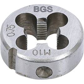 Filières M10 x 0,75 x 25 mm - Acier, Précision et Durabilité - - BGS