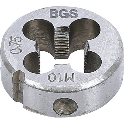 Filières M10 x 0,75 x 25 mm - Acier, Précision et Durabilité - - BGS